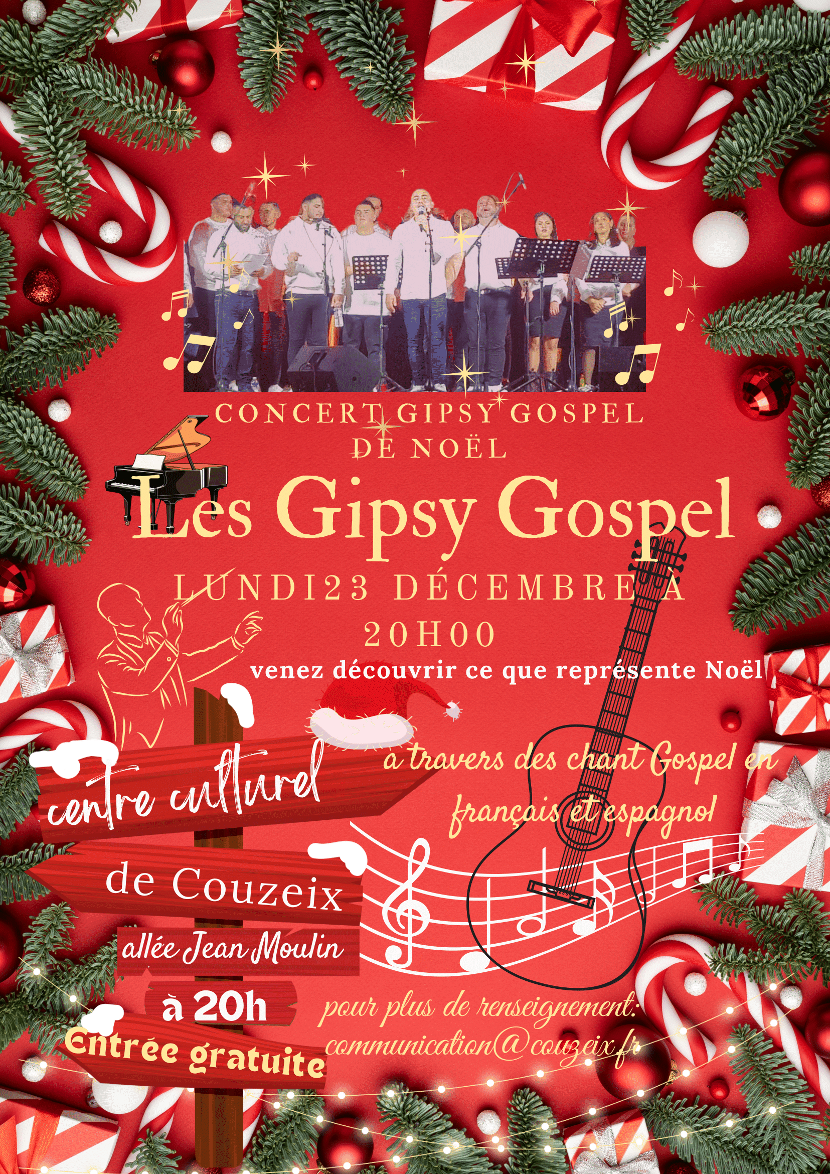 Concert Gipsy - 23 décembre