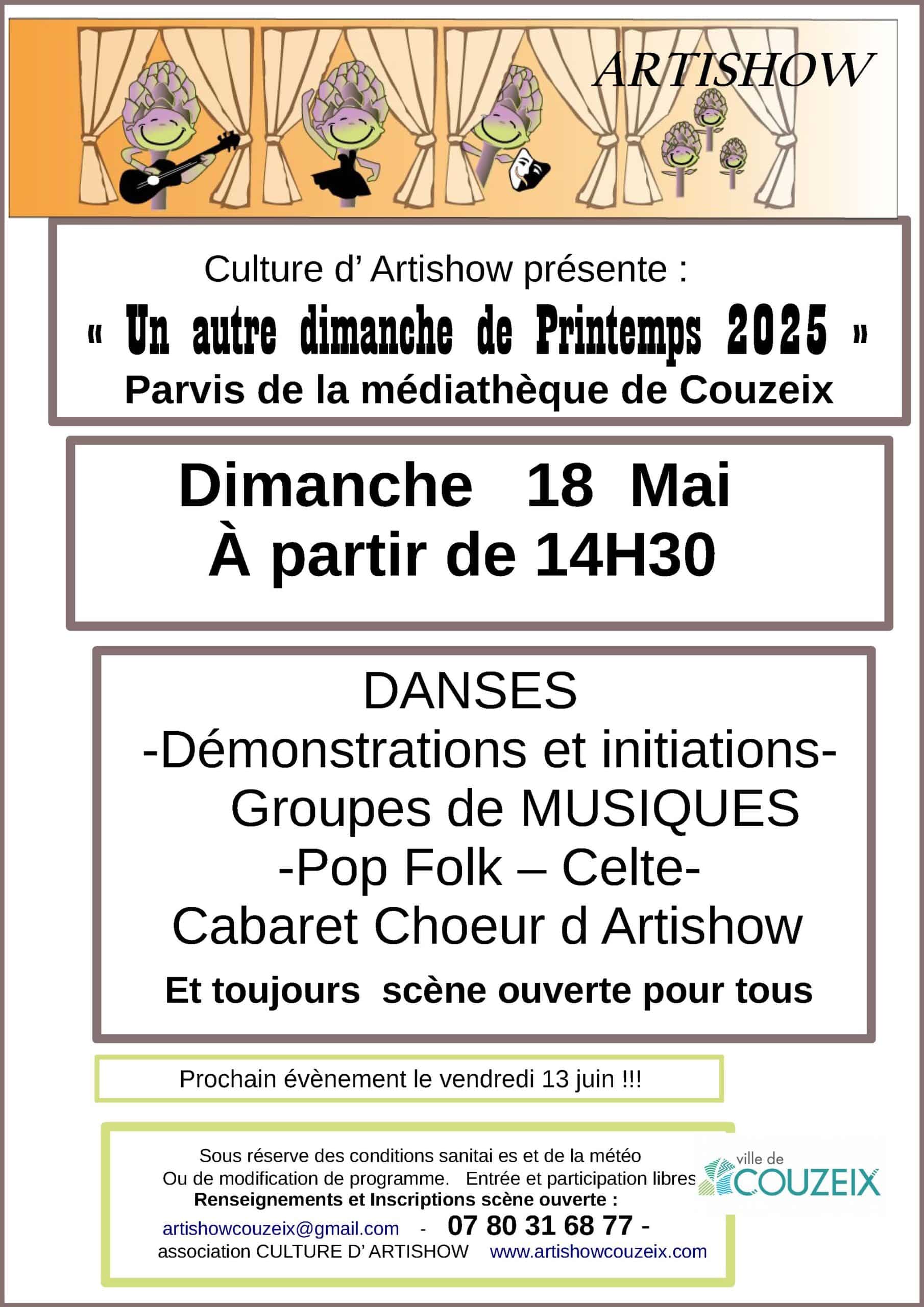 artishow un autre dimanche de printemps 2025 mai